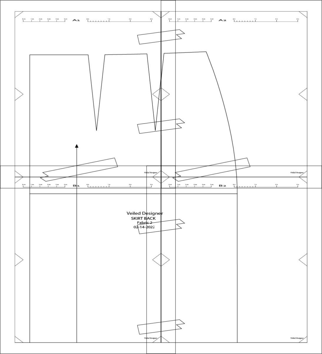 HOW TO PRINT AND ASSEMBLE PDF SEWING PATTERNS – Veiled Designer